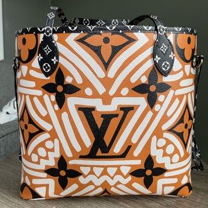 Louis Vuitton Orange Crafty Neverfull MM